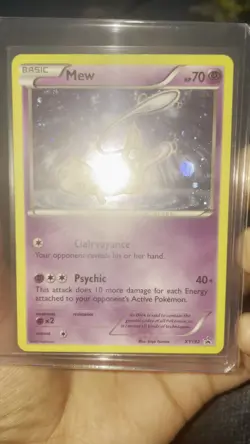 Pokemon TCG Mew XY192 Black Star Promo Holo LP Near Mint Looking - Image 2