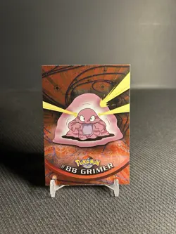 Grimer [Foil] #88 Pokemon 2000 Topps TV LP - Image 1