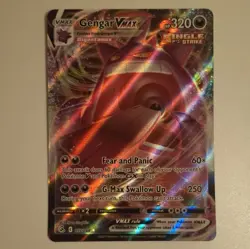 Pokemon Gengar VMAX 157/264 Ultra Rare Holo 320 HP Swsh08 Fusion Strike - Image 1