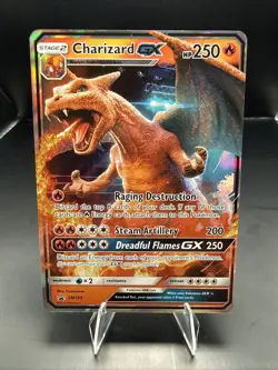 Pokemon Charizard GX SM195 - Sun & Moon Black Star Promo Holo - Image 2