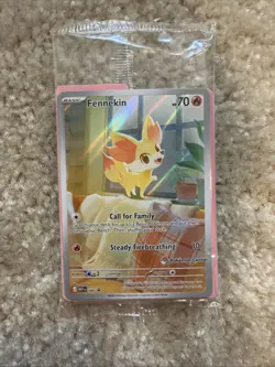 Pokemon Fennekin 080 Pokemon Center Sealed Stamped Promo | Chaos Rising ✨ - Image 1
