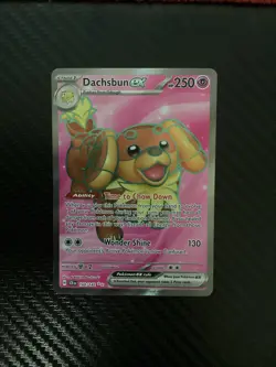 Dachsbun ex 160/142 Full Art Double Rare Pokemon Stellar Crown NM - Image 1
