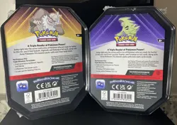 💥✨ Pokemon Triple Whammy Tin Lot Slaking & Tyranitar | SEALED | FREE SHIP ✨💥 - Image 2