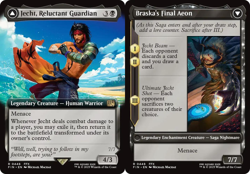 x1 Jecht, Reluctant Guardian // Braska's Final Aeon - Extended Art R MTG Final F - Image 1