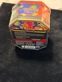 💥🔥 Sealed Pokemon TCG: Mega Charizard Y Ex Tin English 4 Boosters & Promo 💥🔥 - Image 4