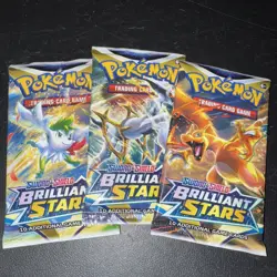 Pokemon Brilliant Stars Booster Pack NEW SEALED (1 Pack) - Image 2