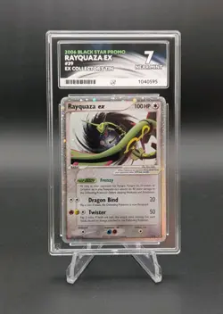 2006 Pokemon Black Star Promos EX Era TIns 039 Rayquaza Ex Holo Ace 7 - Image 1