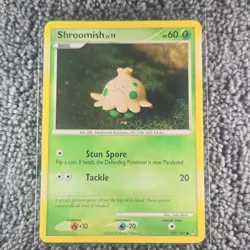 The Pokemon Company Shroomish Supreme Victors Common 2009 60 HP Basic 127/147 - Image 1