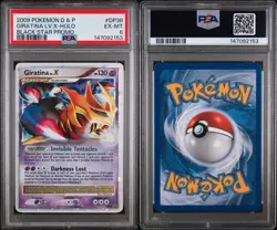 2009 POKEMON DIAMOND & PEARL BLACK STAR PROMO #DP38 GIRATINA LV.X-HOLO PSA 6 - Image 3