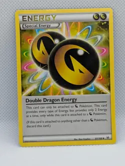 DOUBLE DRAGON ENERGY 97/108 UC ROARING SKIES POKEMON HP (DENT) - Image 1