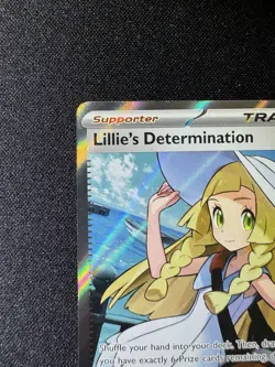 Pokemon Lillie's Determination 169/132 ME01 Ultra Rare Holo Trainer EN - Image 2