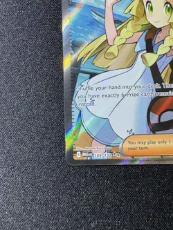 Pokemon Lillie's Determination 169/132 ME01 Ultra Rare Holo Trainer EN - Image 5