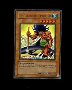 Yu-Gi-Oh! THE LEGENDARY FISHERMAN HOLO PSV-076! LP - Image 1