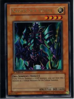 Yu-Gi-Oh-Karte Kaiser Sea Horse 1st Edition SKE-015 - Image 1