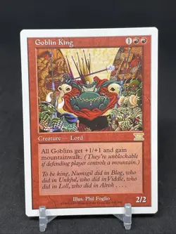 Goblin King Classic MTG Core Set 6th Edition Regular - Image 1