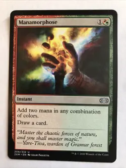 Manamorphose X1 Double Masters NM Condition See Pics Front Back - Image 1
