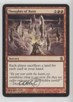 Thoughts of Ruin Magic: Saviors Kamigawa #118 2005 - Image 1