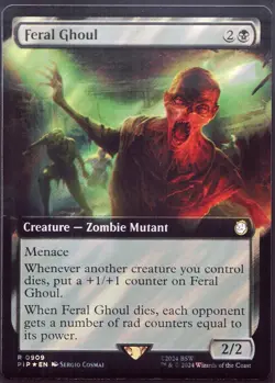 Feral Ghoul - 909 Extended - Surge Foil MTG Fallout - Image 1