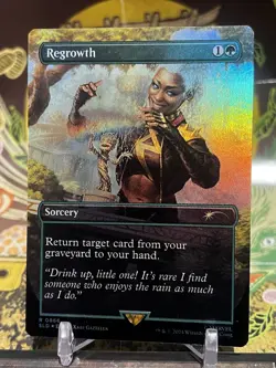 MTG | Regrowth [Secret Lair Marvel Storm]✨FOIL✨ - Image 1