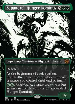 Near Mint x 1 Zopandrel, Hunger Dominus - Step-and-Compleat Foil - Borderless Sh - Image 1