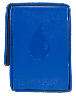 2016 Ultra Pro Dual Flip Deck Box Blue Mana Magic Gathering MTG Water Magnetic - Image 2