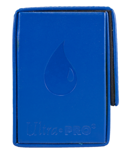 2016 Ultra Pro Dual Flip Deck Box Blue Mana Magic Gathering MTG Water Magnetic - Image 3