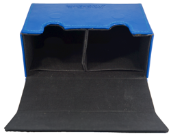 2016 Ultra Pro Dual Flip Deck Box Blue Mana Magic Gathering MTG Water Magnetic - Image 4