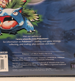 Pokemon Trading Card 1999 WOTC Vintage Binder Ultra Pro Great Condition - Image 3