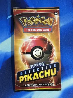 Pokemon TCG Detective Pikachu 2 Card Booster Pack Sealed Lot X6 Sun & Moon Promo - Image 4