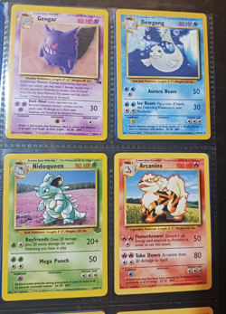 Pokemon Cards Lot. Red Letter. Zapdos Gengar Dewgong Arcanine Onix Nidoqueen - Image 2