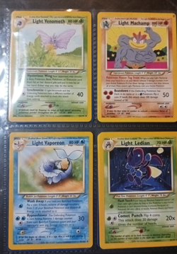 POKEMON CARDS LOT. LIGHT Ninetales. Light vaporeon. Light Dragonair. Others - Image 2