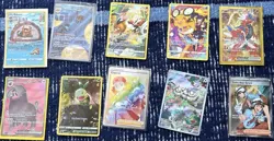 Pokemon Ultra Rare Card Lot of 10 - Starly IR, Gold Koraidon ex, Rainbow Secret - Image 1