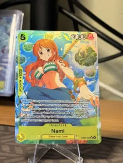 Nami SR Alt Art EB03-053 English NM Heroines Edition One Piece Card Game - Image 1