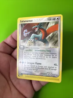 Salamence 19/97 EX Dragon E-Reader Pokemon Card LP - Image 3