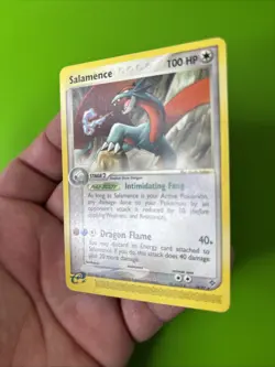 Salamence 19/97 EX Dragon E-Reader Pokemon Card LP - Image 4