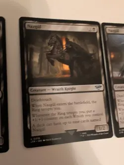 MTG LOTR Nazgul Uncommon Lot of 3 Near Mint - Image 2