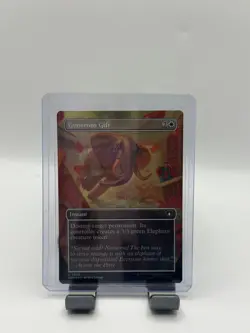 MTG, Generous Gift FOIL (Borderless) 624 NM CMM: Commander Masters - Image 1
