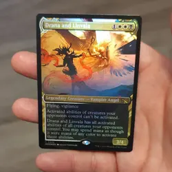 Wizards of the Coast March of the Machine Drana and Linvala Rare Foil ENG 0305 - Image 1