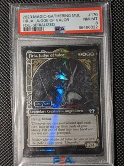 Mtg Foil Serialized Firja PSA - Image 1