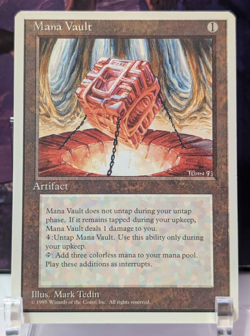[LP] Mana Vault | MTG 4th Edition Magic the Gathering - Image 1