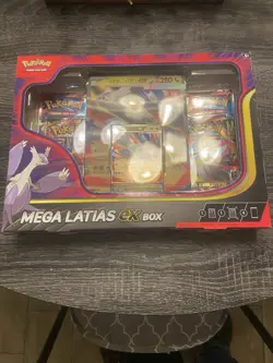 Pokemon TCG Mega Evolution Mega Latias EX Box- New, Factory Sealed - Image 1