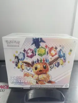 Pokemon TCG Prismatic Evolutions Elite Trainer Box (ETB) - FACTORY SEALED - Image 1