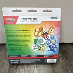 Pokemon TCG First Partner Illustration Collection Series 1 - 3 Packs - Image 2