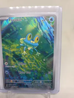 Froakie 88/86 Illustration Rare Pokemon TCG Chaos Rising ME04 Holo IR NM - Image 5