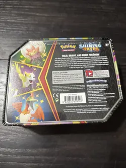Pokemon TCG Shining Fates Tin! Boltund V! Factory Sealed NEW 820650829505 - Image 2