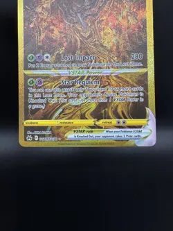 Pokemon Giratina VSTAR GG69/GG70 Crown Zenith Galarian Gallery Secret - DAMAGED - Image 4
