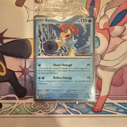 Pokemon TCG Keldeo 019/086 Chaos Rising Stamped Promo Cosmos Holo MINT/Near Mint - Image 2