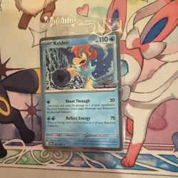 Pokemon TCG Keldeo 019/086 Chaos Rising Stamped Promo Cosmos Holo MINT/Near Mint - Image 3