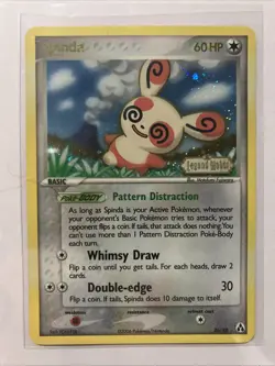 2006 POKEMON LEGEND MAKER SPINDA REVERSE FOIL STAMPED⭐⭐ #26/92 MINT - Image 1