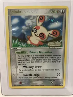 2006 POKEMON LEGEND MAKER SPINDA REVERSE FOIL STAMPED⭐⭐ #26/92 MINT - Image 4